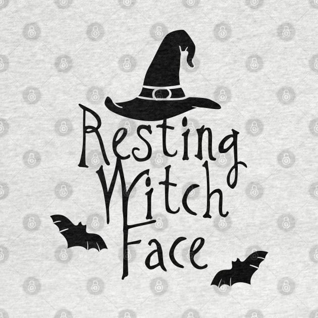 Resting Witch Face - Black Text by Geeks With Sundries